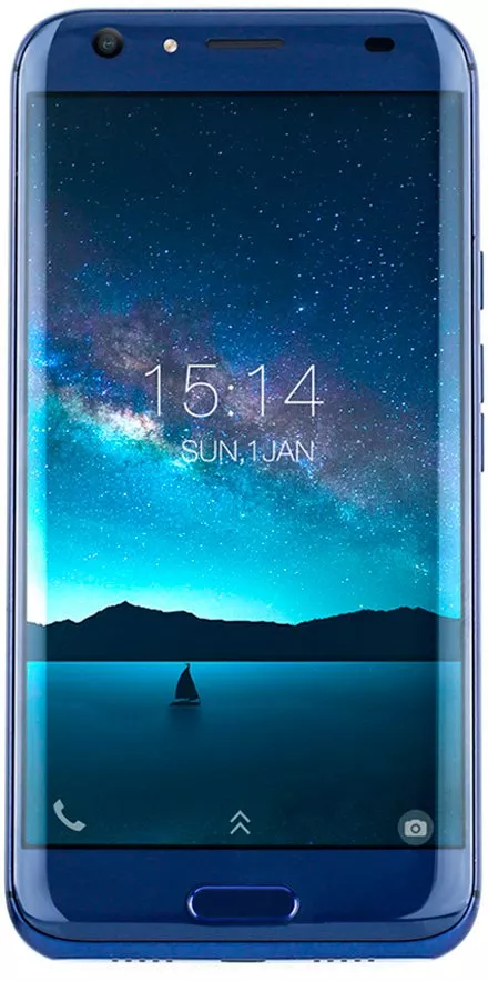 Смартфон Doogee BL5000 Blue - фото1