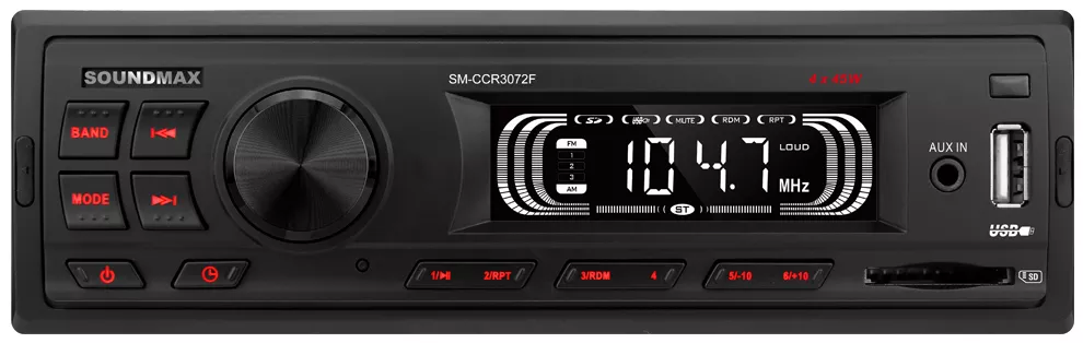 Автомагнитола Soundmax SM-CCR3072F - фото1