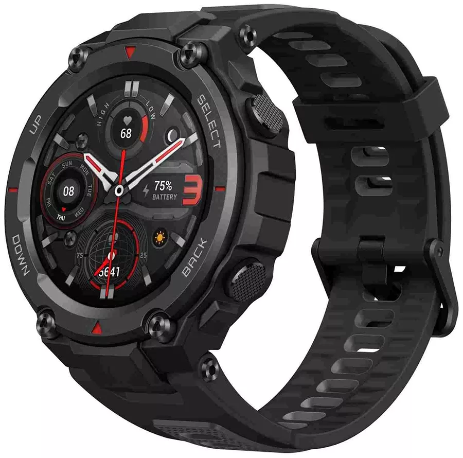 Гибридные умные часы Amazfit T-Rex Pro (черный) - фото1