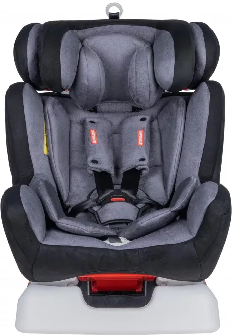 Автокресло Farfello Х30 (велюр, серый/черный) - фото1