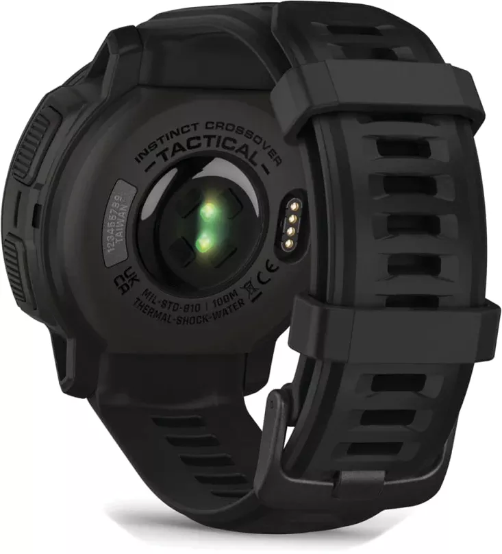 Умные часы Garmin Instinct Crossover Solar Tactical Edition 45 мм (черный) - фото2
