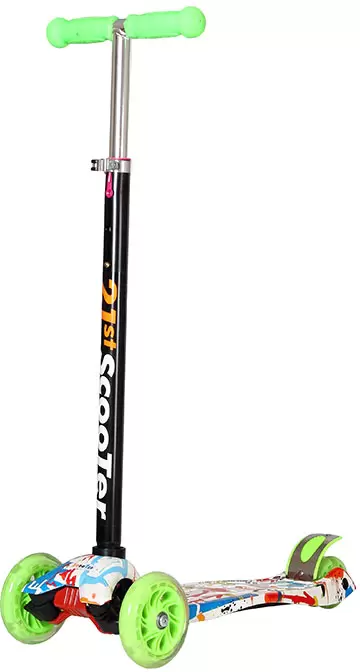 Самокат 21st scooter Maxi (салатовый) - фото1