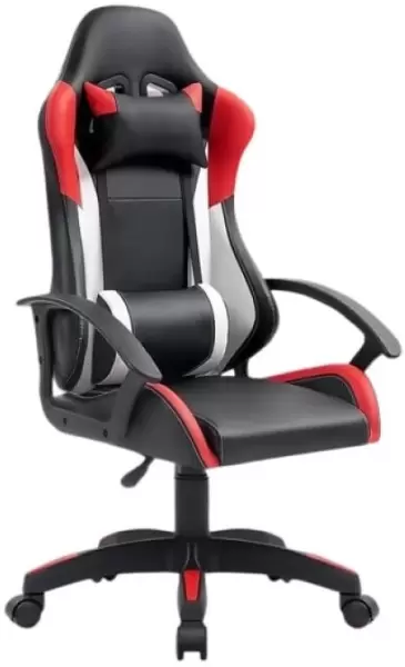 Геймерское кресло byRoom Game Nerf GF-8066 -BRW (черный/красный/белый) - фото1 Геймерское кресло byRoom Game Nerf GF-8066 -BRW (черный/красный/белый) - фото1