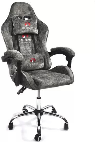 Игровое кресло Calviano Asti Ultimato (dark grey fabric) - фото1 Игровое кресло Calviano Asti Ultimato (dark grey fabric) - фото1